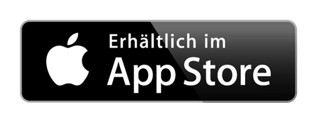 Button mit "Erhätlich im App Store"